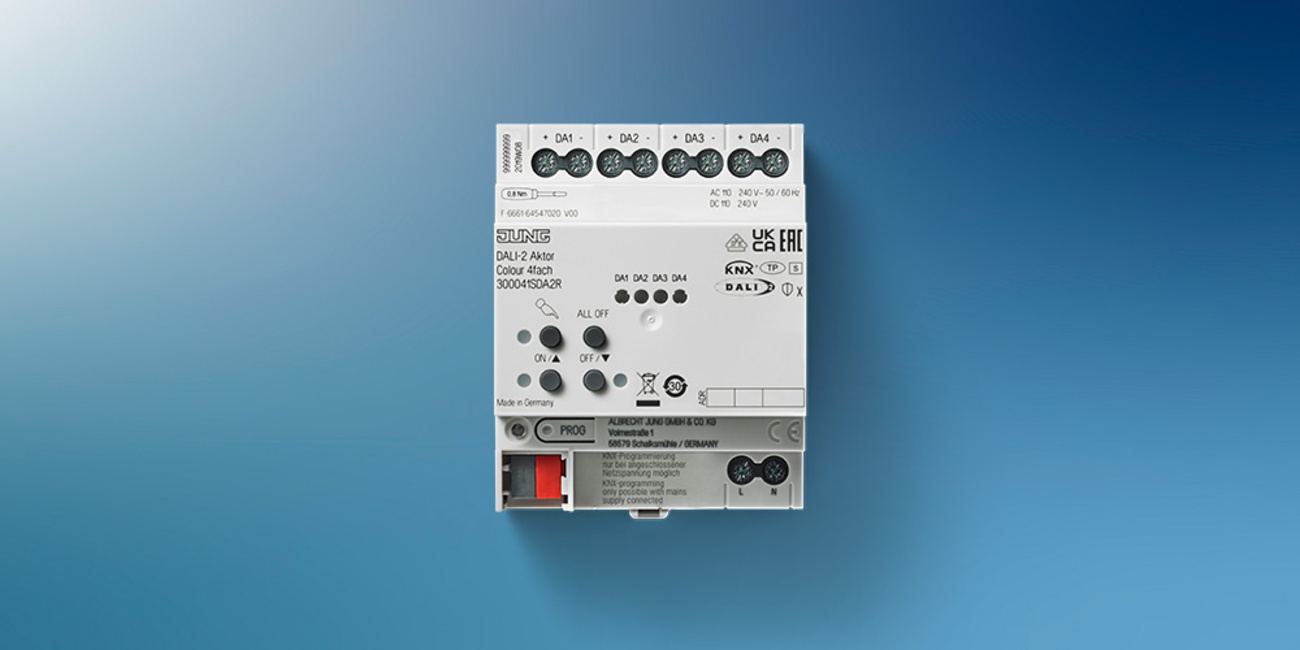 KNX DALI 2 Gateway Colour bei Eltec Brückl GmbH in Lauter-Bernsbach